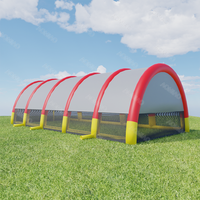 Bunkers de paintball gonflables personnalisés, imperméables et durables, tente tunnel pour terrain de sport, utilisation intérieure/extérieure