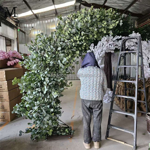 Árbol de <span class=keywords><strong>Olivo</strong></span> Artificial Verde Personalizado MILE, Simulación de Árbol Alto de Seda, Planta Artificial Grande para Decoración de Eventos en Hoteles - Product Image 4