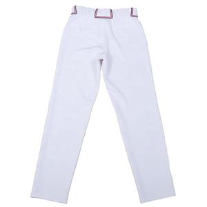 กางเกงเบสบอลผ้าโพลีเอสเตอร์ทนทานสไตล์อเมริกันออกแบบได้ตามต้องการความยาวเต็มตัวและครอปสำหรับการแข่งขันและการฝึกอาชีพ - Product Image 2