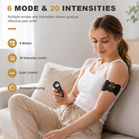 Fournisseur d'usine Appareil TENS sans fil pour physiothérapie, stimulateur musculaire à impulsions électroniques pour massage du cou et soulagement de la douleur 20