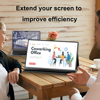 Moniteur portable 15,6 pouces FHD 1920*1080 Écran tactile USB Type-C IPS LCD Moniteur de jeu pour ordinateur portable