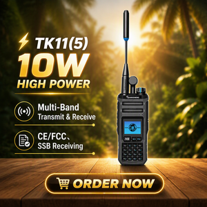 Radio Analogica Bidirezionale QUANSHENG TK11(5) con Portata di 10km, 10W AM/FM/SSB, Certificata <span class=keywords><strong>CB</strong></span> FCC CE - Product Image 3