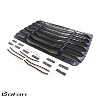 Persienne de fenêtre arrière de pare-chocs de voiture en acier inoxydable de Style moderne pour HONDA CIVIC Sedan 2016-2022