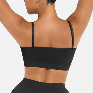 HEXIN AMZ <span class=keywords><strong>Soutien</strong></span>-<span class=keywords><strong>Gorge</strong></span> Sans Armatures Grande Taille en Plusieurs Couleurs <span class=keywords><strong>Soutien</strong></span>-<span class=keywords><strong>Gorge</strong></span> Respirant Sans Coutures Lingerie Push-Up Grande Taille pour Femme - Product Image 4