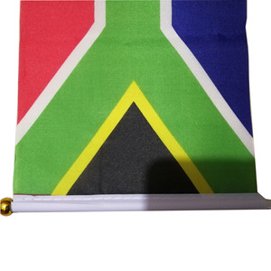 Drapeaux à main personnalisables <span class=keywords><strong>Coupe</strong></span> <span class=keywords><strong>d</strong></span>'<span class=keywords><strong>Afrique</strong></span> <span class=keywords><strong>Afrique</strong></span> du Sud, bannières en polyester pour la Journée Nationale - Product Image 5