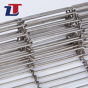 Tùy chỉnh trọng lượng nhẹ SS 304 thép không gỉ kim loại thang lưới băng tải cho các nhà máy thực phẩm lò nướng - Product Image 6