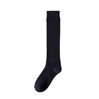Chaussettes de compression en tricot bouclé épaisses et chaudes pour femmes, couleur unie, pour l'hiver