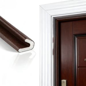 Guarnizione a V per Porte, Striscia Sigillante Autoadesiva Durevole in Schiuma per Porte, Cancelli, Porte d'Ingresso e Finestre - Product Image 4