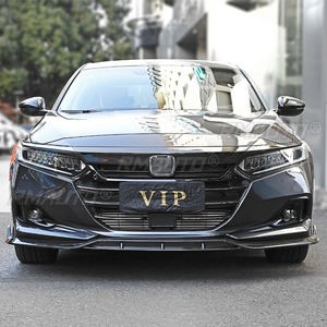 <b>Car</b> Front Bumper Lip <b>Diffuser</b> Spoiler Glossy Black Modification Part for Honda Accord 10.5 Gen 2022 Protector <b>Car</b> Accessories - Product Image 6