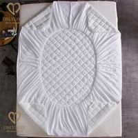 Couvre-matelas imperméable couvre-lit épais anti-acariens protège-matelas pour hôtel maison mariage hôpital