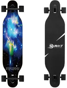 41 Inch Tùy Chỉnh Rts Maple Hoàn Chỉnh Ván Trượt Longboard Cho Thanh Thiếu Niên Abec-9 Mang Bánh Xe OEM Dài Ván Trượt