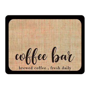 Tableros de cocina de diatomita suave y escurridor de mostrador de <span class=keywords><strong>bar</strong></span>, alfombrilla de secado, almohadillas de aislamiento térmico para máquina de café, almohadillas absorbentes - Product Image 3