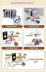Alta calidad personalizado Retro moda gradiente mesa <span class=keywords><strong>de</strong></span> centro libro decoración falso libro falso decoración <span class=keywords><strong>libros</strong></span> - Product Image 5