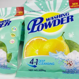 Wholesale Disposable Powder Detergent For Apparel For Laundry Use Applicable For Washing Powders Manufacturing