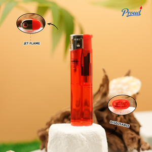 Briquet à flamme personnalisé avec logo, vente en gros directe <span class=keywords><strong>d</strong></span>'usine - Facile à recharger, idéal pour les cigarettes et les bougies - Product Image 5