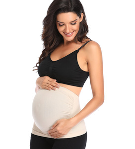 Bande de ventre de maternité pour femmes pour la grossesse Bande de ventre de soutien de grossesse en silicone extensible et antidérapante - Product Image 4