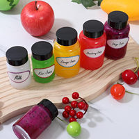 Bouteilles miniatures en verre de 60 ml (2 oz) pour shots, avec bouchon à vis anti-fuite, couleur personnalisée, OEM/ODM, échantillon de jus de gingembre bien-être, marquage à chaud