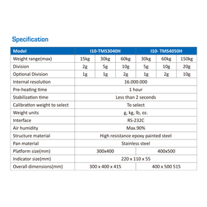 Whitebird 60kg Máy tính điện tử kỹ thuật số đếm Trọng lượng cân bằng quy mô nền tảng công nghiệp có trọng lượng quy mô - Product Image 6