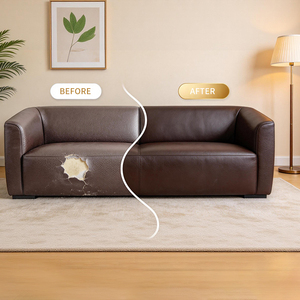 Lámina de Reparación de Cuero Sintético Autoadhesiva Premium, Resistente al Agua y al Aceite, <span class=keywords><strong>para</strong></span> Cubrir Paredes - Product Image 6