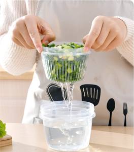 Bac à fruits transparent avec couvercle boîte d'emballage en plastique pour fruits et légumes, sushi, bac à fruits en plastique - Product Image 2