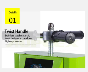 Prensa más barata 4x7 "Placas de prensa Prensa de 4 toneladas al por mayor - Product Image 3