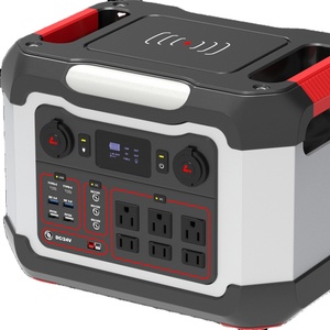 แหล่งจ่ายไฟกลางแจ้ง 1200w พาวเวอร์แบงค์พกพาสำหรับบ้าน  ความจุขนาดใหญ่ 950wh ชาร์จเร็ว สถานีไฟฟ้าเคลื่อนที่สำหรับใช้งานกลางแจ้ง - Product Image 1