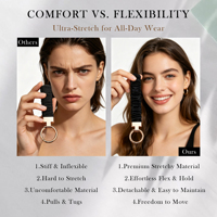 Gelang Kunci Scrunchie Bahan Satin Lembut Elastis Lucu untuk Wanita, Gelang Kunci Fashion untuk Dompet dan Kunci Mobil