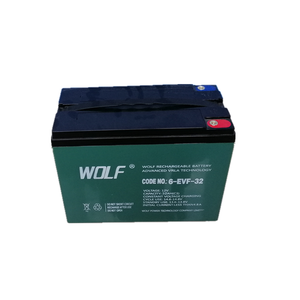 Batería <span class=keywords><strong>de</strong></span> <span class=keywords><strong>Gel</strong></span> Sellada <span class=keywords><strong>de</strong></span> Ciclo Profundo Wolf <span class=keywords><strong>de</strong></span> 12V 32AH <span class=keywords><strong>para</strong></span> Sillas <span class=keywords><strong>de</strong></span> Ruedas Eléctricas y Bicicletas Eléctricas - Product Image 2