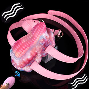 Nieuwe Sex Slijpen Speelgoed Sm Gebonden Trillingen Slijtage Penis Fabrikanten Groothandel - Product Image 1