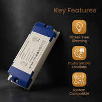 Fuente de Alimentación LED de Plástico de 0-10V, Regulable, 100W, 4.16A, BST OEM, para Interiores, IP20, 100-240VAC, CV, Módulo de Placa de 24V, Controlador LED