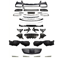 Kit de carrosserie PP pour Mercedes-Benz Classe S 18-20 ans, excellent ajustement, kit de conversion pour mise à niveau vers les kits de carrosserie Maybach W222