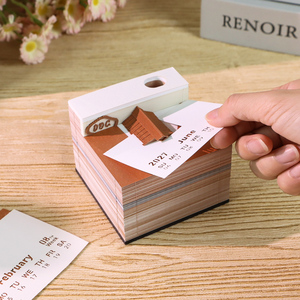 Bloc-notes 3D en forme <span class=keywords><strong>de</strong></span> chiot mignon, notes adhésives créatives en forme d'animal, sculpture en papier, décoration <span class=keywords><strong>de</strong></span> bureau, cadeau pour les amoureux des animaux - Product Image 4