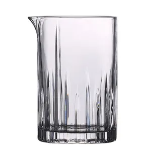 Creative hand-carved Custom Branded Cocktail Mixing Glass Whiskey Mixer Bar Mixing Pitcher