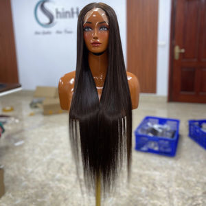 Perruque en cheveux humains vietnamiens de qualité supérieure, cheveux vierges bruts, cuticule complète, noir naturel, vente en gros pour le marché mondial - Product Image 1