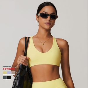 Nuevo sujetador deportivo Lulu para yoga y fitness, estilo europeo y estadounidense, para correr, ropa interior deportiva, top para usar fuera de casa. - Product Image 3