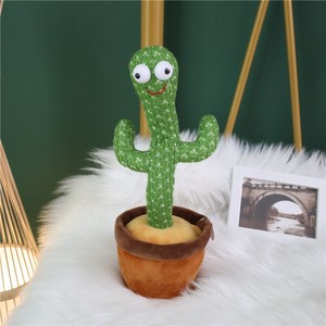 2025 Offre Spéciale jouets en peluche chantant enfant cadeaux drôle peut parler <span class=keywords><strong>Cactus</strong></span> en peluche <span class=keywords><strong>jouet</strong></span> danse <span class=keywords><strong>Cactus</strong></span> - Product Image 6