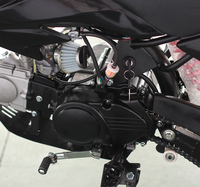 Moto tout-terrain à essence 125cc pour enfants moto à démarrage électrique à fonctionnement simple