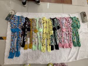 ชุดรอมเปอร์ลายไม้ไผ่สำหรับเด็กทารกแรกเกิดมีซิปรูดแบบซิปสองชั้น - Product Image 4