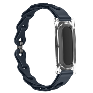 Correa deportiva de silicona al por mayor con funda protectora rígida de PC, pulsera ajustable para Google Fitbit Air - Product Image 3