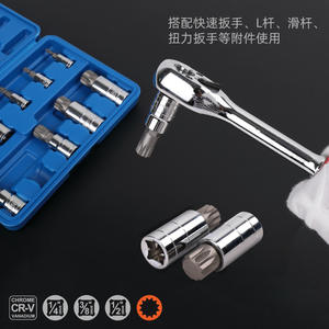 Juego de Llaves de Tubo Tipo M ProGrade de 10 Piezas, M4-M18, 1/2 Pulgada, Acero al Cromo Vanadio, Herramientas de Reparación Automotriz - Product Image 4