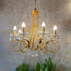 Lustre de haute qualité avec finition dorée pour la maison, l'hôtel, le restaurant et l'éclairage d'événements de mariage - Product Image 3