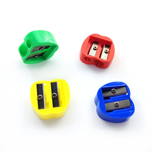 Sacapuntas de Oficina de Dos Orificios Multicolor, Venta Directa de Fábrica, para Estudiantes de Primaria - Product Image 3