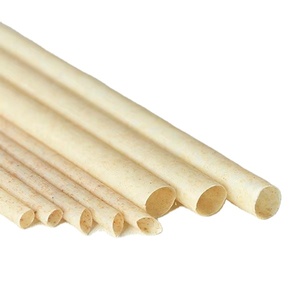 6mm 8mm12mm Custom Biodegradable Sugarcane Bagasse <b>Straws</b> Eco Friendly Disposable <b>for</b> Hot Cold <b>Drinks</b> Milk Tea and Coffee - Product Image 3