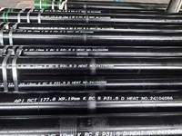 API 5CT N80 J55 K55 P110 L80 2 7/8 "BTC pour gazoduc et oléoduc Tube de tubage d'huile sans soudure
