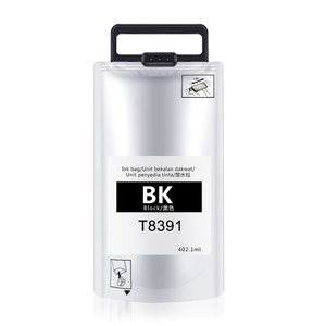 ซุปเปอร์คัลเลอร์ 4 สี CMYK T8391 T8392 T8393 T8394 ถุงหมึกเต็มไปด้วยหมึกสีสำหรับเอปสัน เวิร์คฟอร์ซ โปร WF-R8590DTWF เครื่องพิมพ์ - Product Image 1