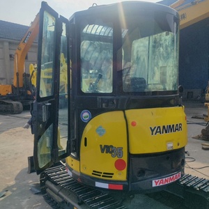Maquinaria ligera de segunda mano Yanmar Vio35 Amplia gama de campos de aplicación Pequeño y flexible 3.5ton Pequeño sitio aplicable - Product Image 4