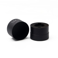 Boîte d'emballage de parfum et de crème pour les yeux en papier kraft cylindrique, design personnalisé, écologique, fermeture magnétique, recyclable, biodégradable