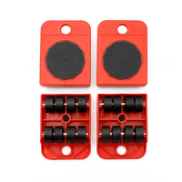 Outil de barre de rouleau Durable de roue de levage de déménageur de meubles professionnel pour déplacer l'outil de transport de Style Simple de trucs lourds