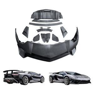 Kit carrosserie pour Lamborghini Aventador 2010-2012 : modification et amélioration du pare-chocs avant, de la calandre, du pare-chocs arrière et des garde-boue. - Product Image 1