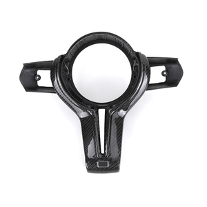 Garniture de <span class=keywords><strong>volant</strong></span> en fibre de carbone <span class=keywords><strong>M</strong></span> Performance pour <span class=keywords><strong>BMW</strong></span> F01 F06 F10 X5 F15 X6 F16 F20 F30 F31 F32 F36 F80 M3 F82 M4 F87 - Product Image 3